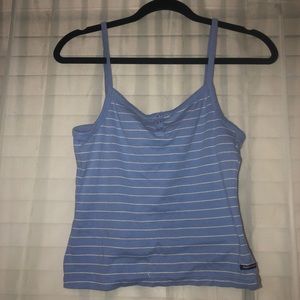 Striped Cami Cropped Tank Top